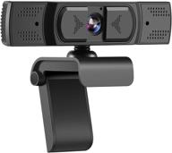 📷 2021 upgraded hd webcam with microphone - 1080p, autofocus, privacy cover - plug and play usb computer camera for pc video conferencing/calling/gaming logo