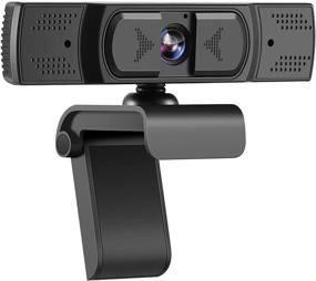 img 4 attached to 📷 2021 Upgraded HD Webcam with Microphone - 1080P, AutoFocus, Privacy Cover - Plug and Play USB Computer Camera for PC Video Conferencing/Calling/Gaming