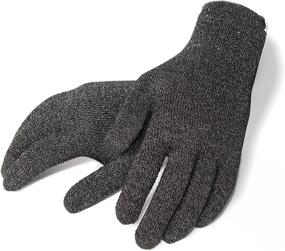 img 1 attached to 🧤 Agloves Polar Sport Unisex Touchscreen Gloves, Fleece Lined for Comfort & Warmth, iPhone/Android/iPad/Nexus Compatible - M/L Black