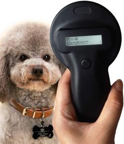 img 2 attached to RexID Pet Microchip Scanner for 10 and 15 Digit Chips, with 8000 Data Record Storage (1Pack)