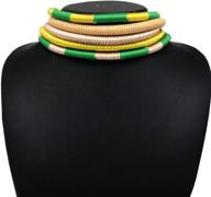 африканское ожерелье ankara jewelry sunkissed логотип