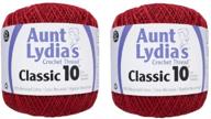 aunt lydias crochet thread victory logo