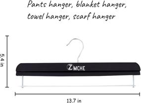 img 3 attached to ZMCHE Hangers Organizer Saving Clothes