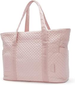 img 4 attached to BAGSMART Tote Large Shoulder Bags Women's Handbags & Wallets