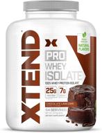 xtend pro protein powder chocolate lava cake: 100% whey protein 🍫 isolate, keto-friendly, 7g bcaas, natural flavors, gluten-free, low fat post workout drink (5lbs) logo