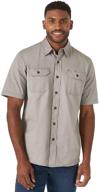 xl men's shirts - wrangler authentics weatherproof collection logo