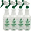 plastic sprayer cleaning solutions measurements logo