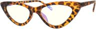 verona love cateye computer screen blue light blocking glasses logo