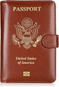 img 4 attached to 🛂 Паспортная обложка Maxjoy из кожи: важный аксессуар для путешествий