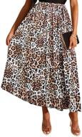 👗 stylish and chic pleated skirts: xx large women's midi clothing logo