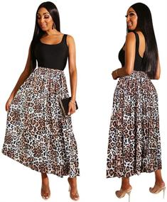 img 2 attached to 👗 Stylish and Chic Pleated Skirts: XX Large Women's Midi Clothing