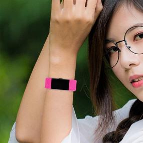 img 2 attached to YOUKEX Silicone Bands: Stylish Compatibility for Fitbit Charge 2 - Classic & Special Edition Replacement Band for Women and Men