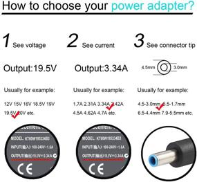 img 3 attached to High-Quality 65W 45W AC Adapter Charger for Dell OptiPlex 9010 9020 3020 3040 3050 3060 3070 7040 7050 7060 7070 5050 5070 5060 D10U D02T D08U D09U Micro Desktop G6J41 0G6J41 MGJN9 43NY4 Power Supply Adapter Cord