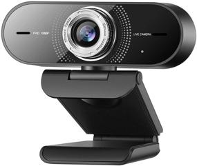 img 4 attached to 🎥 1080P Computer Camera with Microphone: Wide Angle Webcam for Conferencing, Online Teaching, and Meetings - Low-Light Correction, Manual Focus - PC/Laptop/Desktop Compatible