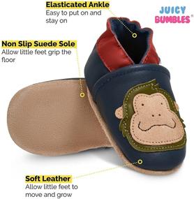 img 2 attached to 👟 Adorable Juicy Bumbles Airplane Boys' Shoes: Comfortable Slippers for Baby Feet