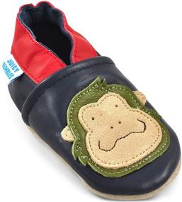 img 4 attached to 👟 Adorable Juicy Bumbles Airplane Boys' Shoes: Comfortable Slippers for Baby Feet