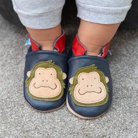 img 3 attached to 👟 Adorable Juicy Bumbles Airplane Boys' Shoes: Comfortable Slippers for Baby Feet