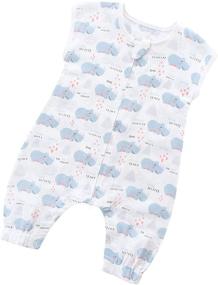 img 3 attached to 👶 TADO MUSLIN Organic Cotton Toddler Sleep Sack 0-12 Months: Baby Sleep Bag with Legs for Big Kids