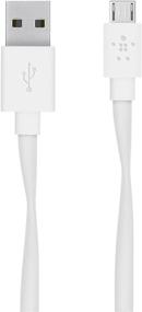 img 1 attached to Belkin MIXIT 6-футовый плоский кабель Micro-USB на USB (белый)