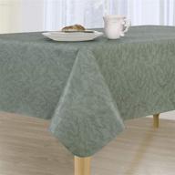 🌿 52-inch sage green vinyl tablecloth from sonoma logo