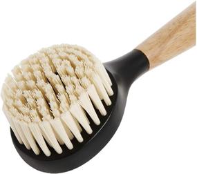 img 2 attached to 🧹 Lodge Care Cleaning Brush, 10 Inch, Ivory