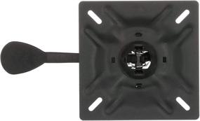 img 1 attached to 🪑 Attwood Corporation 238152-7: Black Tilt Right Handle Seat Mount without Slider - 3 Degree