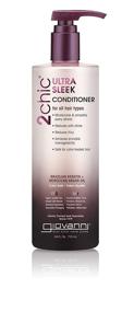 img 4 attached to 🥥 GIOVANNI 2chic Ultra-Sleek Conditioner, 24 oz. Brazilian Phyto-Keratin & Moroccan Argan Oil, Anti-Frizz Formula, Enriched with Coconut, Shea Butter, Pro-Vitamin B5, Paraben-Free, Color-Safe (1 Pack)