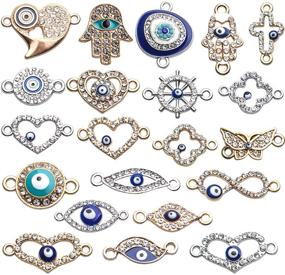 img 3 attached to 🧿 Enchanting Evil Eye Pendant Charms: Perfect for Crafting Exquisite Jewelry