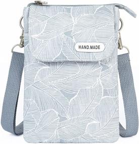 img 4 attached to 👜 Стильные и практичные легкие сумки через плечо для телефонов для женщин - идеально подходят для повседневного использования.