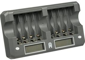 img 1 attached to Зарядное устройство Watson 8-слотовое для AA/AAA NiMH/NiCd перезаряжаемых аккумуляторов