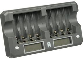 img 4 attached to Зарядное устройство Watson 8-слотовое для AA/AAA NiMH/NiCd перезаряжаемых аккумуляторов