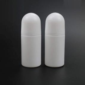 img 1 attached to Refillable Rollerball Leak Proof Deodorant Containers Travel Accessories