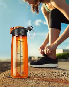 img 3 attached to SimPure Filtered Water Bottle: Your Ultimate Travel Companion for Clean and Safe Hydration