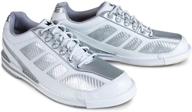 step up your game with brunswick phantom silver bowling shoes логотип