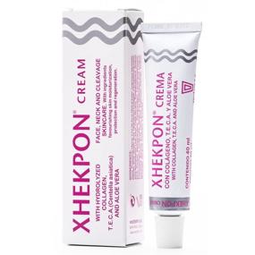 img 4 attached to 🌿 Xhekpon Cream: Advanced Anti-Aging Skincare with Hydrolized Collagen and Aloe Vera - 40ML