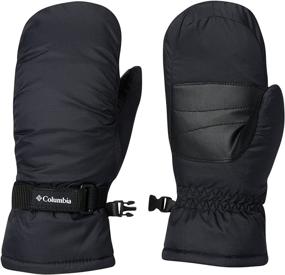 img 2 attached to Columbia Core Mitten Black Small Boys' Accessories : Cold Weather