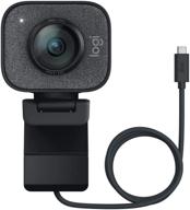 🎥 logitech streamcam: 1080p hd 60fps webcam with usb-c, mic - asian pack, graphite logo
