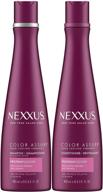 🌈 nexxus color assure twin pack - 13.5 fl oz shampoo & conditioner - 2ct logo