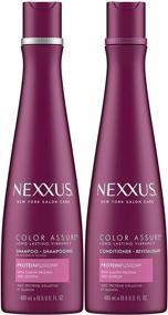 img 1 attached to 🌈 Nexxus Color Assure Twin Pack - 13.5 жидких унции Шампунь и Кондиционер - 2шт