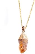 girls' jewelry: ygline natural healing crystal necklace - enhancing your wellbeing! logo