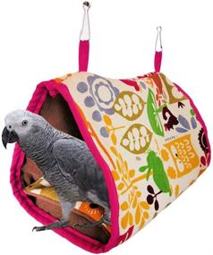 img 4 attached to HunterBee Snuggle Hanging Parakeet Lovebird Birds