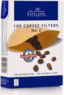 ☕ premium finum 100 coffee filters no. 2: ensuring optimal brewing experience logo