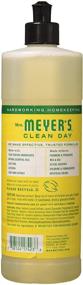 img 2 attached to Mrs. Meyers Honeysuckle Dishwashing Soap, 16 oz - Gentle and Effective Cleaning!