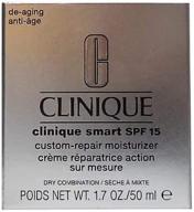 🧴 увлажняющий крем clinique smart custom-repair spf 15 для сухой комбинированной кожи - 1,7 унции (c-cq-992-02) логотип