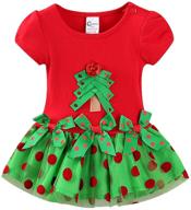 👧 adorable littlespring toddler girls christmas dress: perfect girls' clothing for the festive season! logo