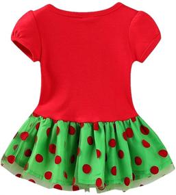 img 3 attached to 👧 Adorable LittleSpring Toddler Girls Christmas Dress: Perfect Girls' Clothing for the Festive Season!