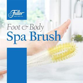 img 3 attached to ⚡ Revitalize and Exfoliate with Fuller Brush Foot & Body Spa Exfoliating Brush – Long Handle for Easy Reach and Massage in Bath or Shower