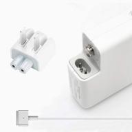 💻 replacement macbook air charger - 45w power adapter with t-tip connector for 11 inch and 13 inch models after mid 2012 logo