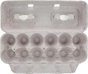 img 2 attached to 🥚 25 Pieces of Sturdy and Durable Natural Pulp Egg Cartons - Holds Up to 12 Eggs - Ideal for Storing Extra Eggs - by MT Products - 1 Dozen