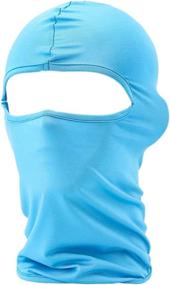 img 4 attached to Multi-Purpose Sunland Lycra Fabrics Ski Face Mask: Ideal for Motorcycle Riding, Cycling, Hiking, Skateboarding & More!